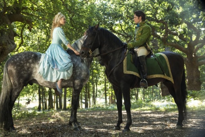 Picture from Live Action Cinderella Waltzes on Screen in March 2015