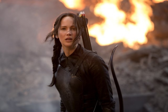 Picture from The Hunger Games: Mockingjay Part 1 Is Set to Release This Friday
