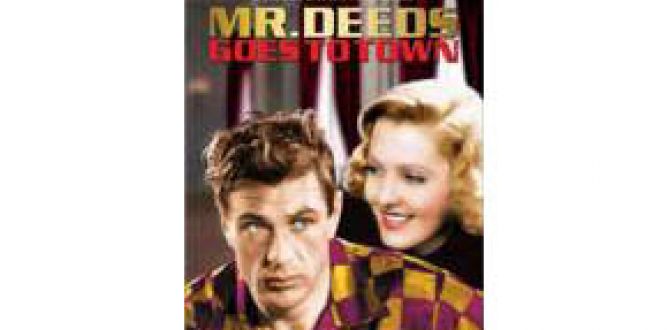 Mr. Deeds Goes to Town parents guide