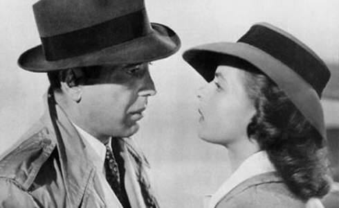 Still shot from the movie: Casablanca.