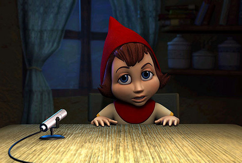 This computeranimated spoof of Little Red Riding Hood bakes up a quadruple