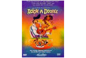 Still shot from the movie: Rock A Doodle.