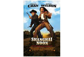 Still shot from the movie: Shanghai Noon.