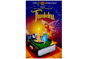 Still shot from the movie: Thumbelina.