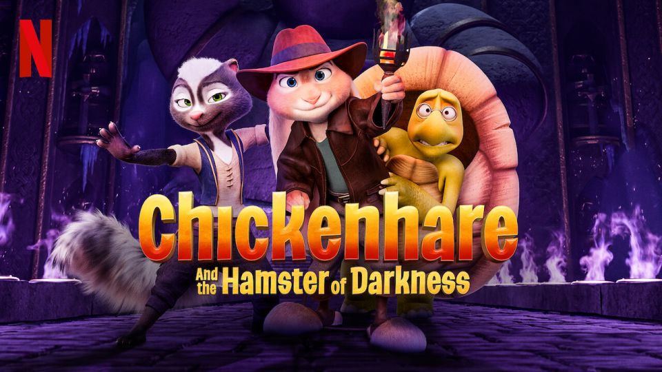 Chickenhare and the Hamster of Darkness (2022) 480p 720p & 1080p HDRip [Dual Audio] [Hindi (HQ Dub) or English